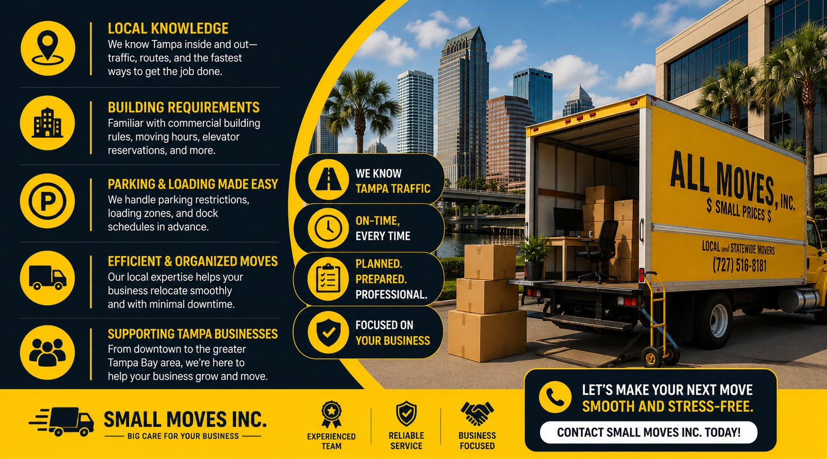 Local Expertise: Why Tampa Businesses Trust Commercial Movers