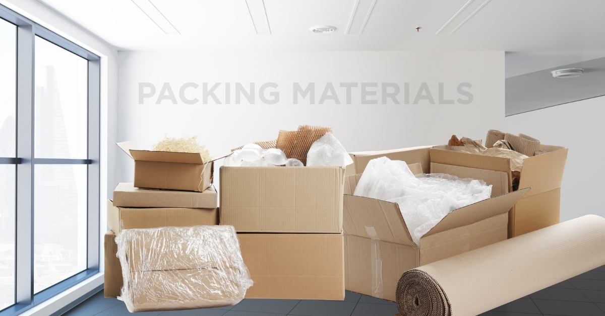 Use the Correct Packing Materials